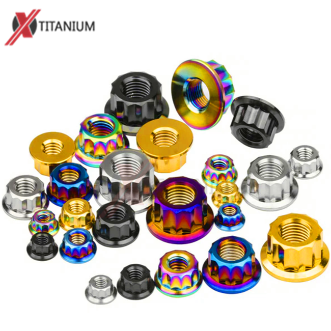 Titanium Alloy 12-Point Flange Nut Manufacturer